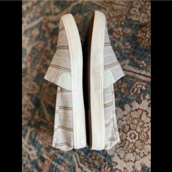 Keds Slip On Multi Stripe Canvas Shoe S : 10 - Picture 6 of 8